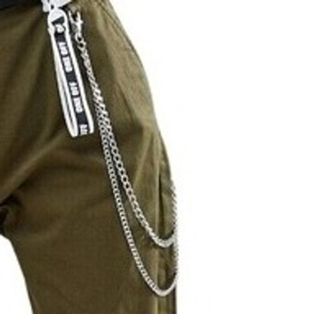 Bershka Olive Cargo Pants women Size 2 - Picture 6 of 10
